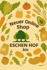 Neuer onlien Shop Eschenhof